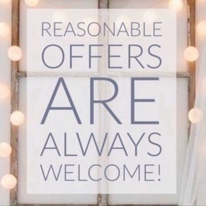 Make an offer on anything!!